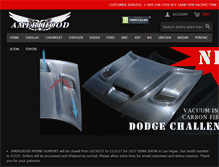 Tablet Screenshot of amerihood.com